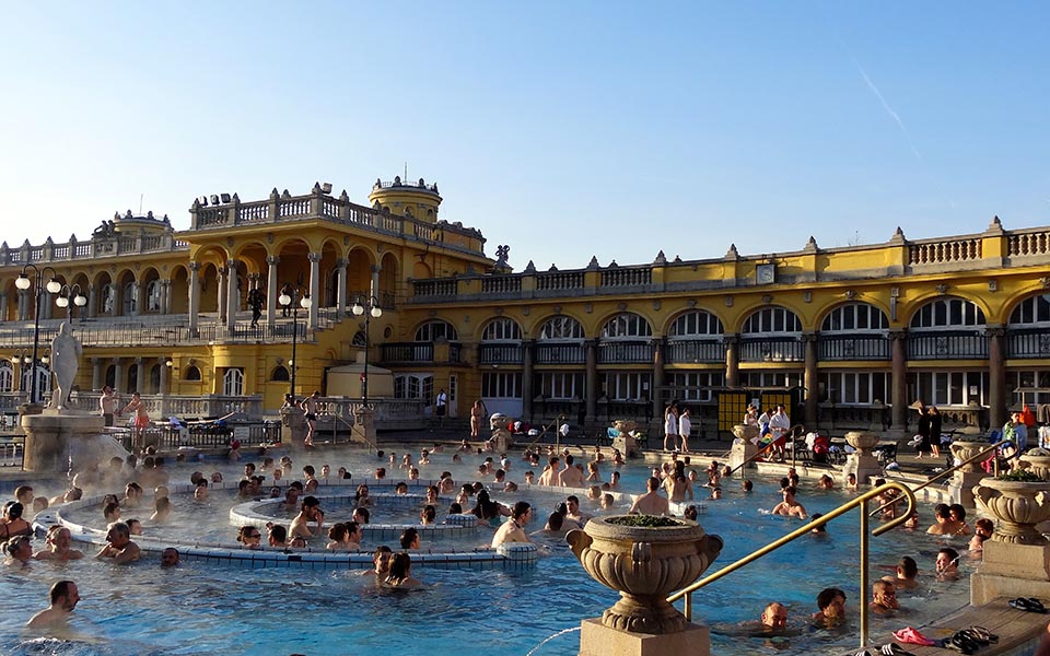 Weekend à Budapest bains