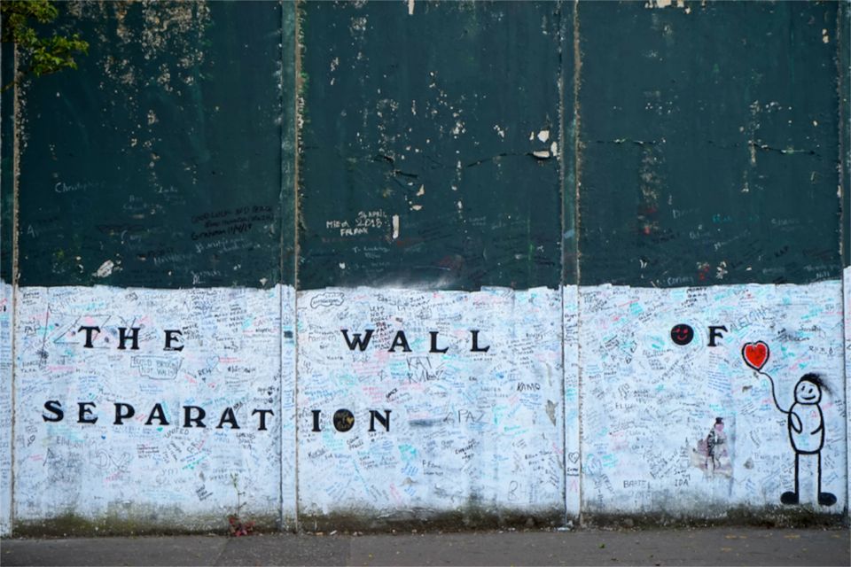3 jours à Belfast : peace wall