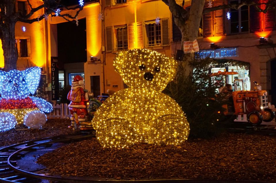 Lumières de Noël à Montbeliard