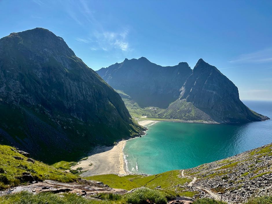 kvalvika beach été