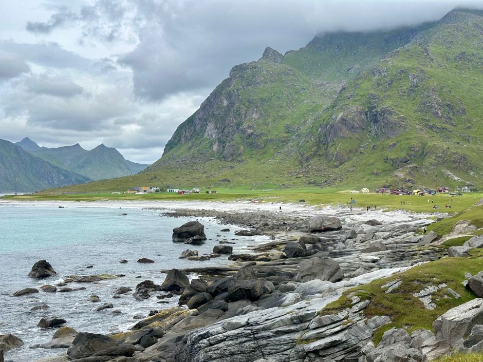 plage lofoten été