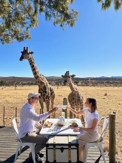 hotel girafe namibie
