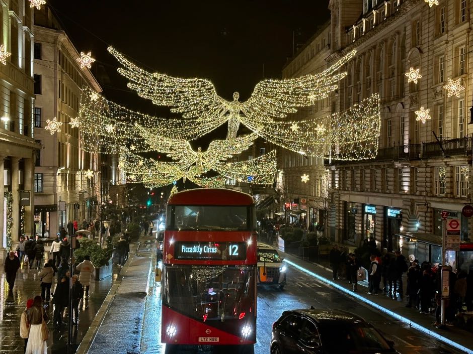 illuminations londres à noel