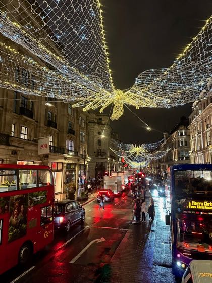 illuminations londres à noel